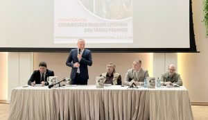 Întâi de toate postăm – din deschiderea evenimentului - discurul domnului Neculai Feodot, președinte al Comunității Rușilor Lipoveni din Târgu Frumos, cuvântare rostită cu prilejul prezentării Monografiei Comunității Rușilor Lipoveni din Târgu Frumos.