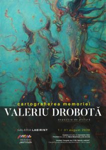 Galeria „Labirint” găzduiește expoziția de pictură „Cartografierea memoriei”, semnată de artistul vizual Valeriu Drobotă.